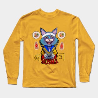 Catana the sushi ninja Long Sleeve T-Shirt